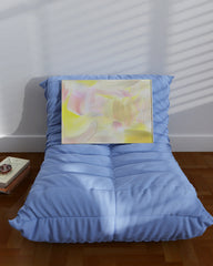 After Hover: Sunshine Swirls - Abstrakte Pinselstriche in Pastellfarben