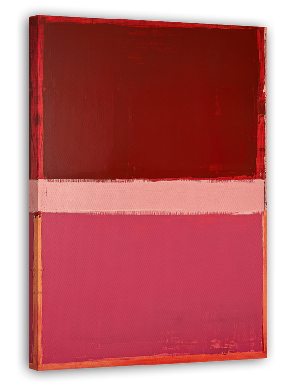 Colour Clash in Rot und Himbeere