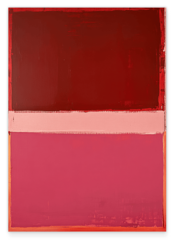 Colour Clash in Rot und Himbeere