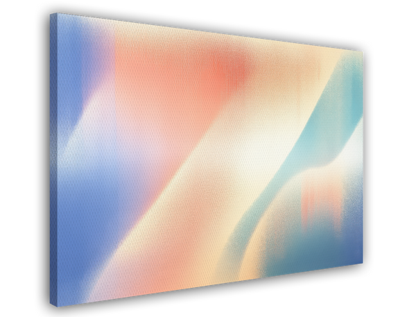 Rosy Radiance - Farbverlauf im Prisma-Stil