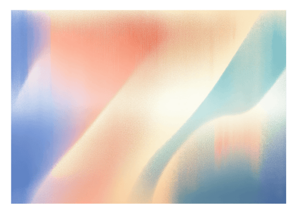 Rosy Radiance - Farbverlauf im Prisma-Stil