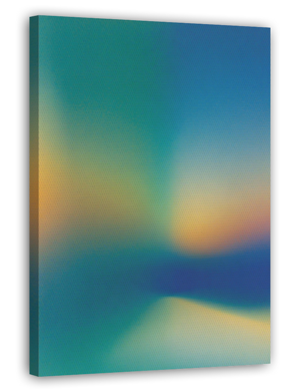 Silent Spectrum - Sanfter Aura-Effekt in Grün und Blau