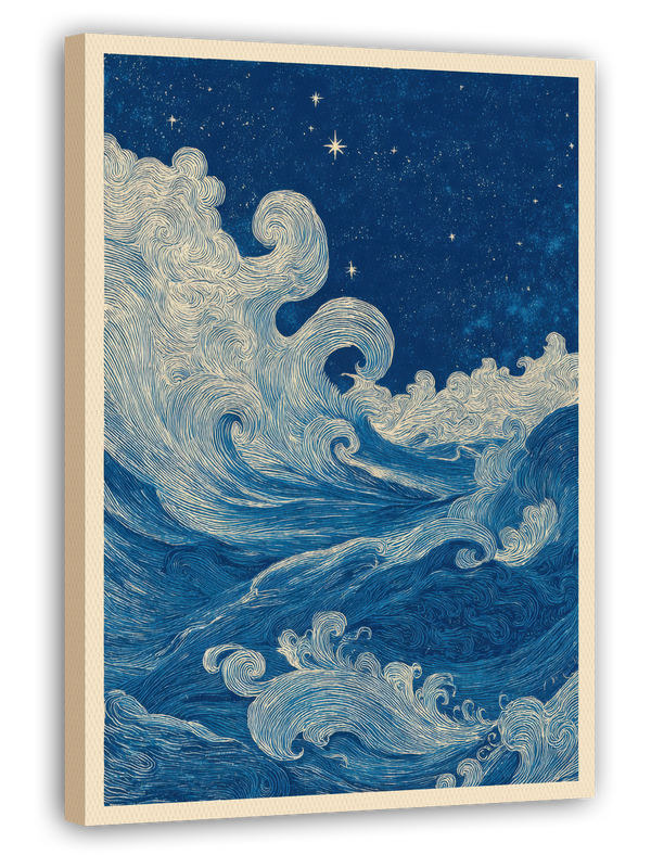 Midnight in Motion - Vintage Wellen bei Nacht