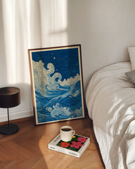 After Hover: Midnight in Motion - Vintage Wellen bei Nacht