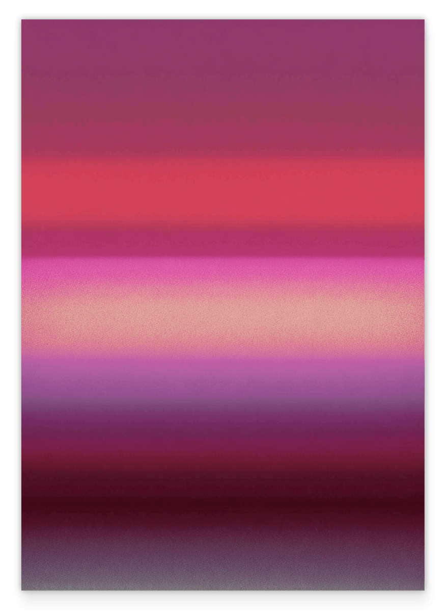 Tender Aura - Farbverlauf in Rot-Violett