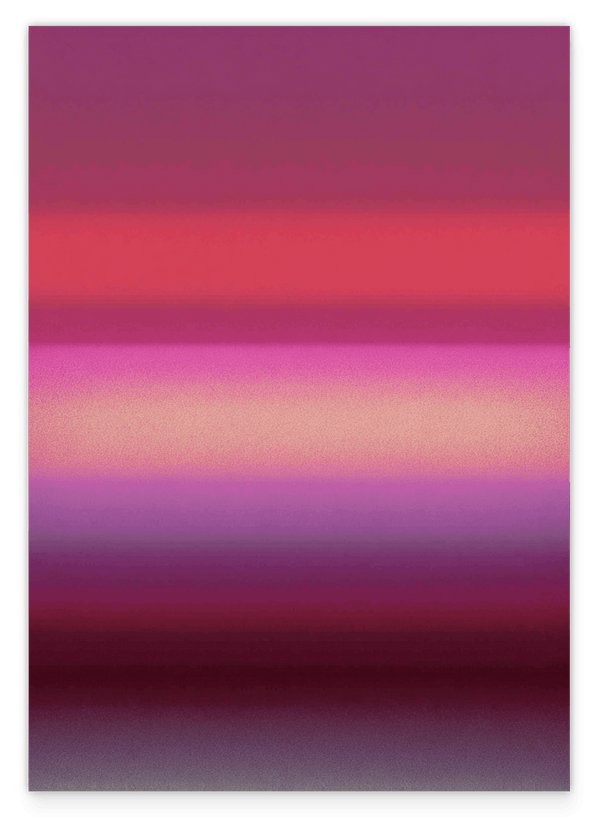 Tender Aura - Farbverlauf in Rot-Violett