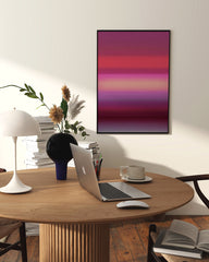 After Hover: Tender Aura - Farbverlauf in Rot-Violett