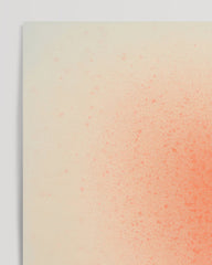 After Hover: Peachy Poetry - Abstrakte Kunst im Querformat