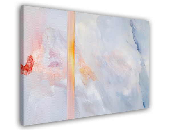 Dreamy Diffusion - Abstrakte Wandkunst in hellen Farben