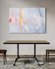 After Hover: Dreamy Diffusion - Abstrakte Wandkunst in hellen Farben