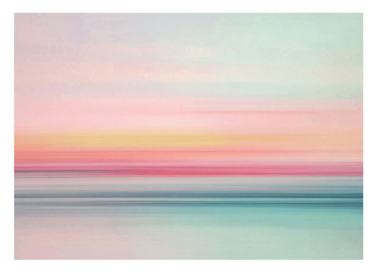 Hidden Horizon - Sonnenuntergang in abstrakten Farben