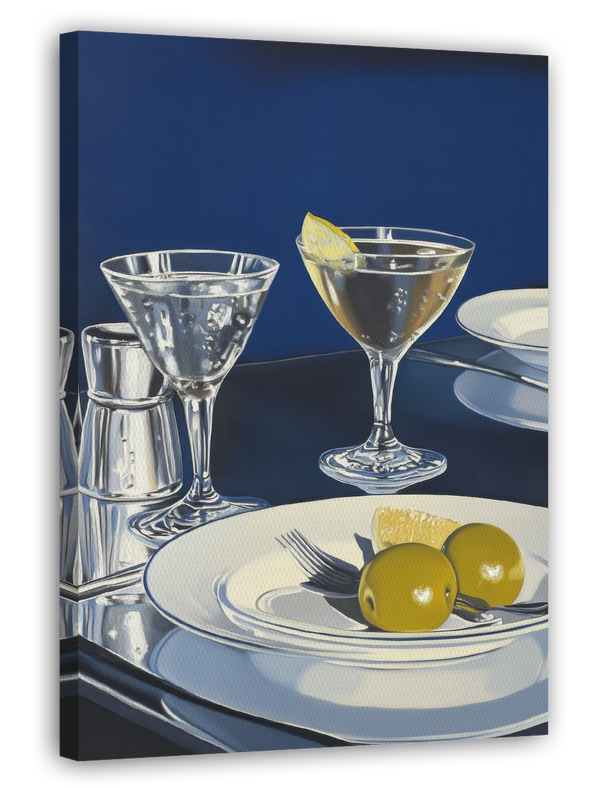 "Aperitif mit Oliven" - Mediterrane Küche