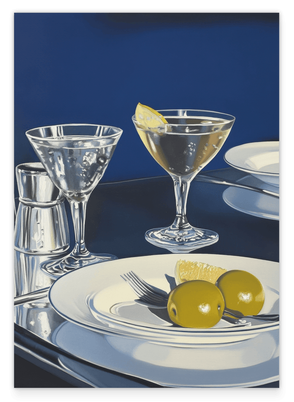 "Aperitif mit Oliven" - Mediterrane Küche