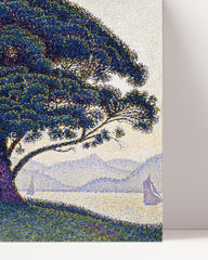 After Hover: Landschafts-Gemalde Baum in Landschaft Impressionismus