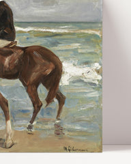 After Hover: Max Liebermann - Zwei Reiter am Strand