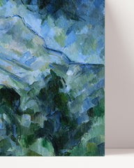 After Hover: Paul Cézanne - Mont Sainte-Victoire im Dunkeln