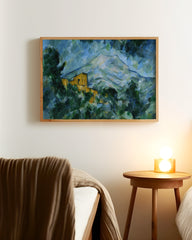 After Hover: Paul Cézanne - Mont Sainte-Victoire im Dunkeln