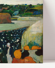 After Hover: Paul Gauguin - Heuhaufen in der Bretagne