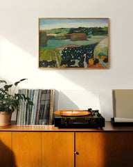 After Hover: Paul Gauguin - Heuhaufen in der Bretagne