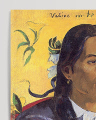 After Hover: Paul Gauguin - Frau mit Blume