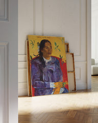 After Hover: Paul Gauguin - Frau mit Blume