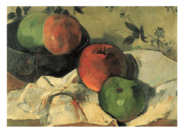 Paul Gauguin - Stillleben Äpfel und Schale