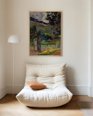 After Hover: Paul Gauguin - Tahitische Landschaft