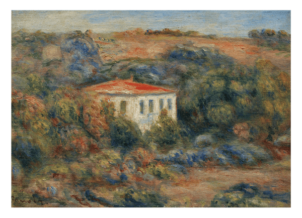 Pierre-Auguste Renoir - MAISON DANS UN PAYSAGE