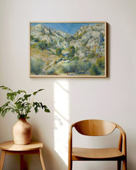 After Hover: Pierre-Auguste Renoir - Felsige Klippen bei Estaque