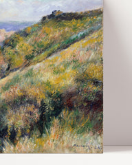 After Hover: Pierre-Auguste Renoir - Hügel um die Bucht von Moulin Huet
