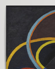 After Hover: Robert Delaunay - RELIEF NOIR AVEC DES CERCLES DE COULEUR