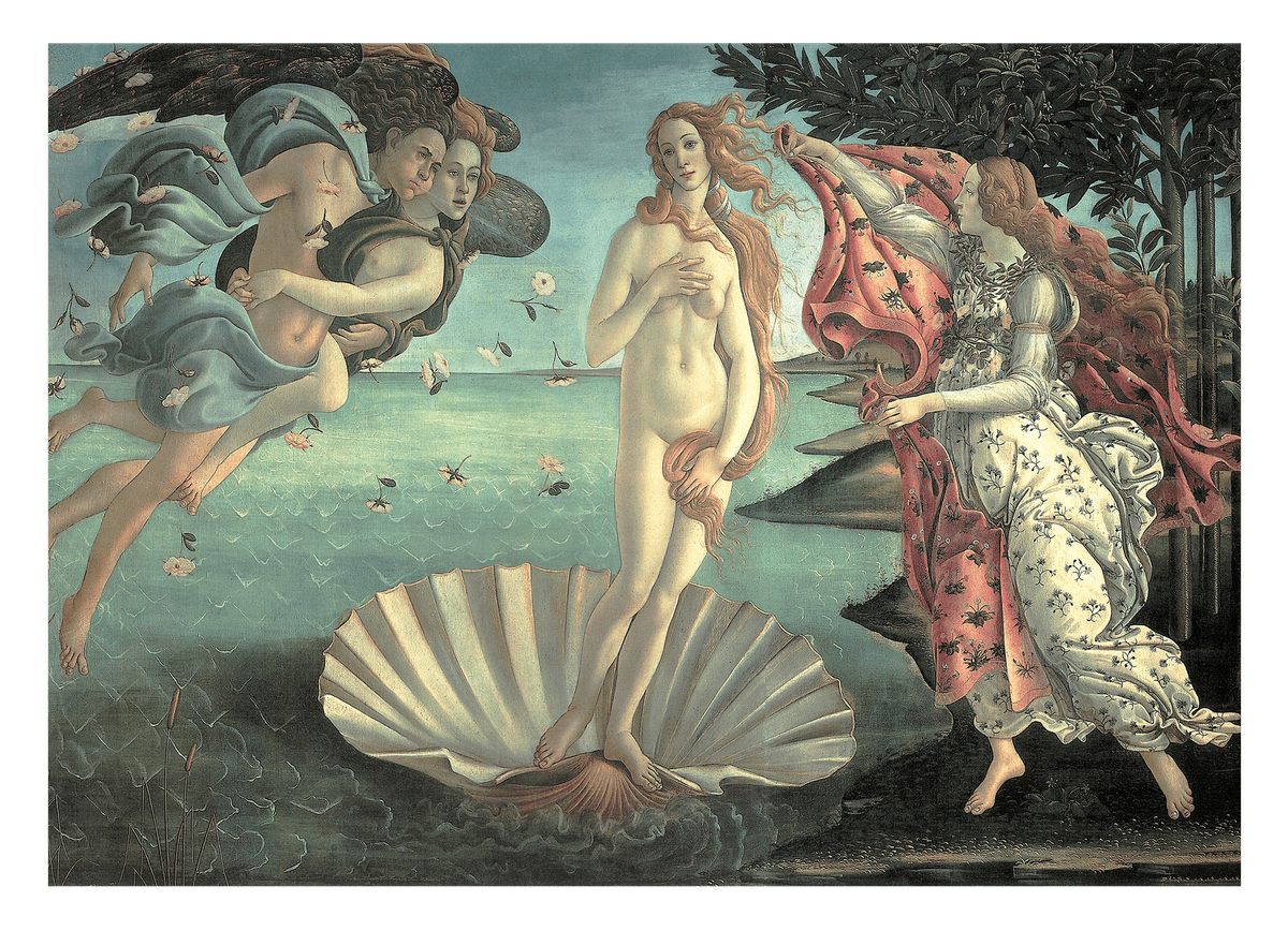 Sandro Boticelli - Die Geburt der Venus