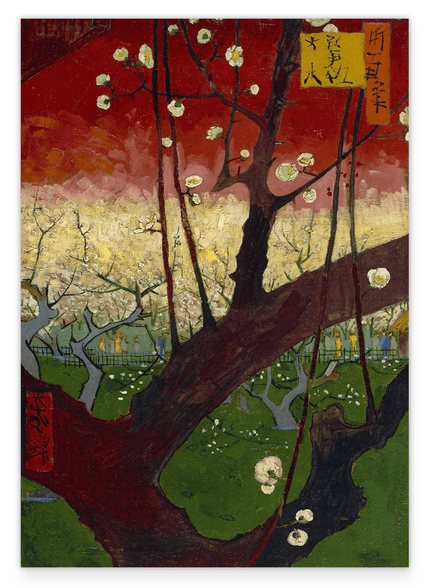 Vincent van Gogh - Blühender Pflaumenbaum (nach Hiroshige)