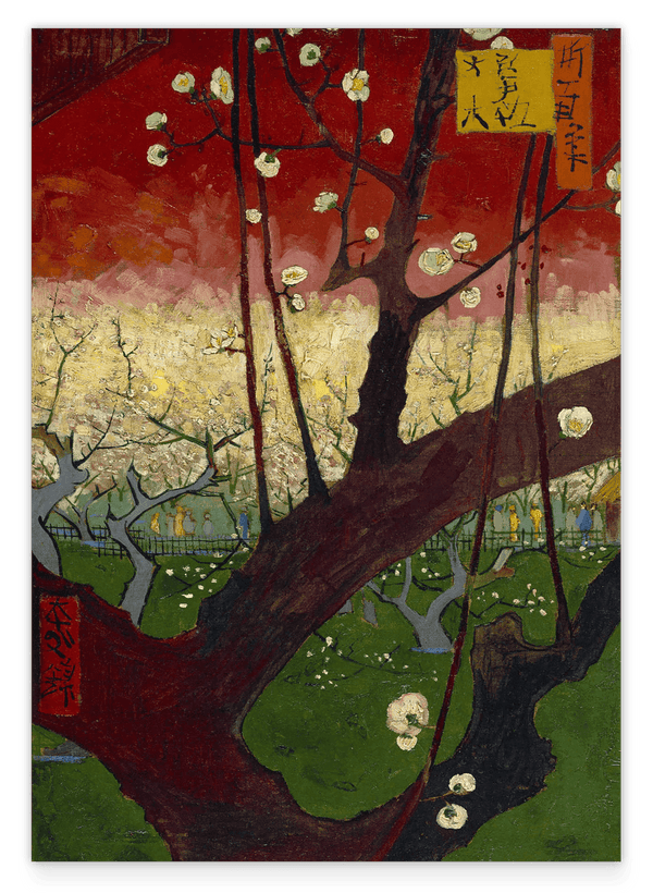 Vincent van Gogh - Blühender Pflaumenbaum (nach Hiroshige)