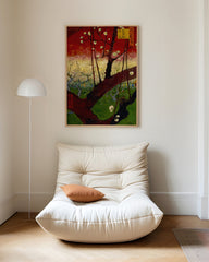 After Hover: Vincent van Gogh - Blühender Pflaumenbaum (nach Hiroshige)