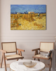 After Hover: Vincent van Gogh - Getreide-Ernte in der Provence