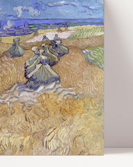 After Hover: Vincent van Gogh - Weizenfeld mit Mähern Auvers