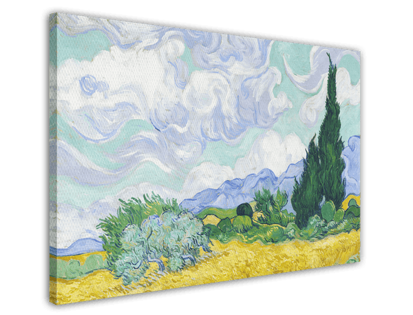 Vincent van Gogh - Weizenfeld mit Zypressen