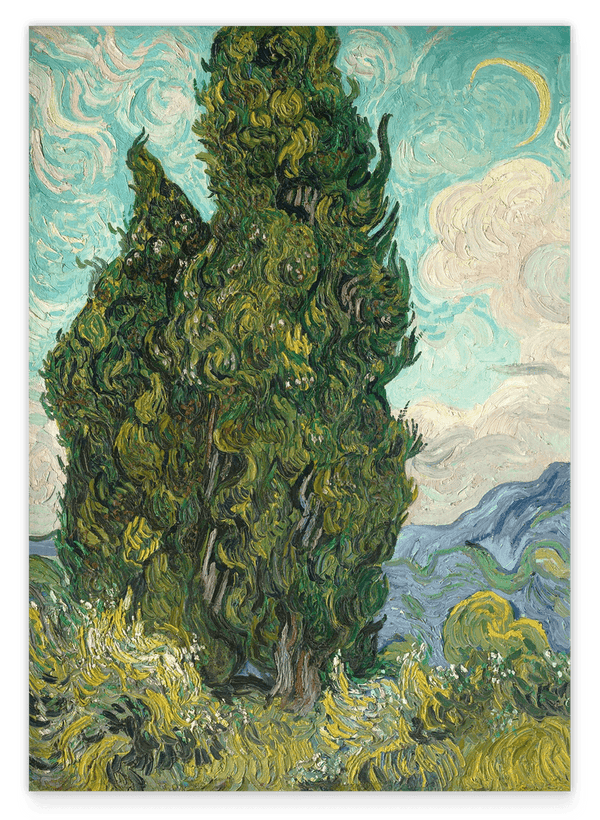 Vincent van Gogh - Zypressen