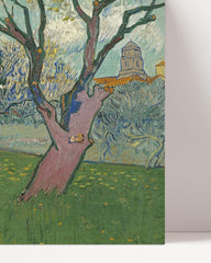 After Hover: Vincent van Gogh - Blühende Obstgärten Blick auf Arles