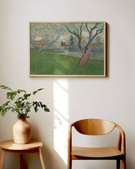 After Hover: Vincent van Gogh - Blühende Obstgärten Blick auf Arles