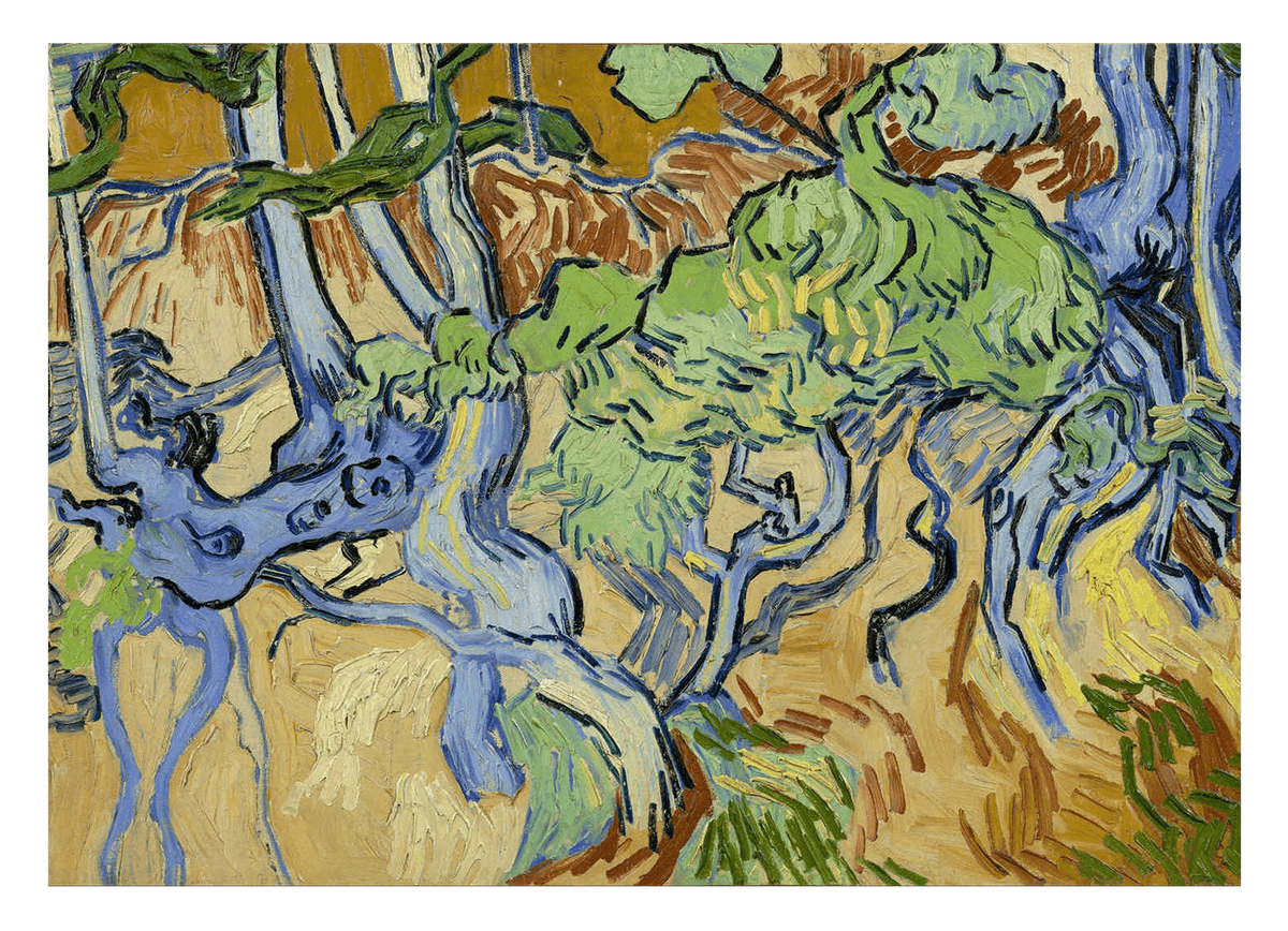 Vincent van Gogh - Baumwurzeln