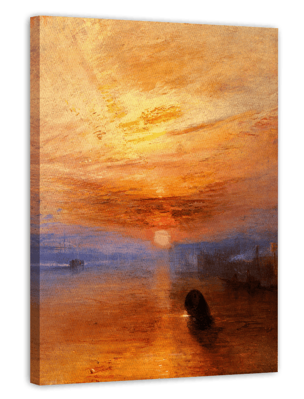 William Turner - The fighting Temeraire tugged to her last Berth to be broken up