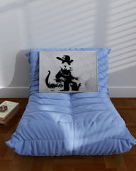 After Hover: Banksy - Ratte mit Ghettoblaster Rat Graffiti Kunst Street Art