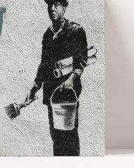 After Hover: Banksy - Follow Your Dreams Cacelled Wand-Graffiti Street Art cool modern