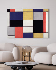 After Hover: Piet Mondrian - Komposition A