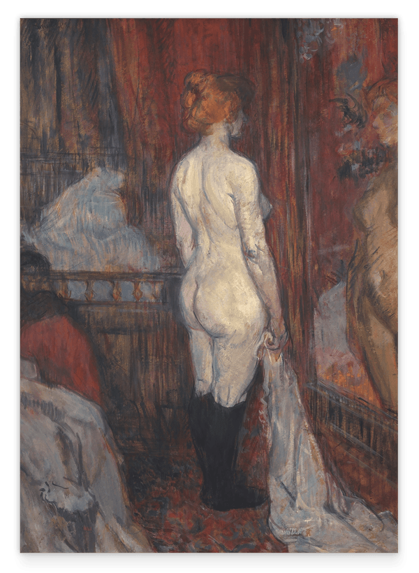 Henri de Toulouse-Lautrec - Frau vor einem Spiegel