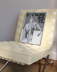 After Hover: Juan Gris - Sitzender Engel (Cover-Design für "L'Humoriste")