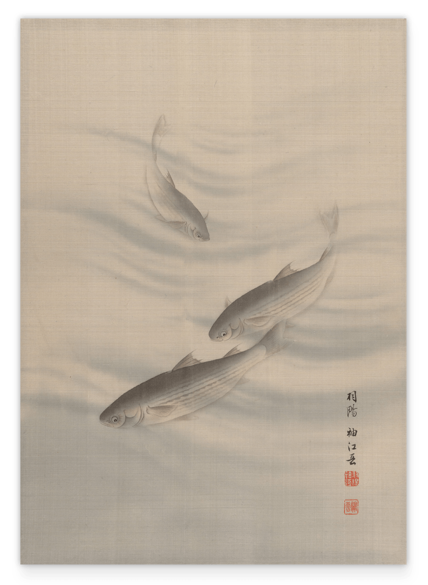 Seki Shūkō - Fische schwimmen