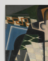 After Hover: Juan Gris - Harlekin mit einer Gitarre